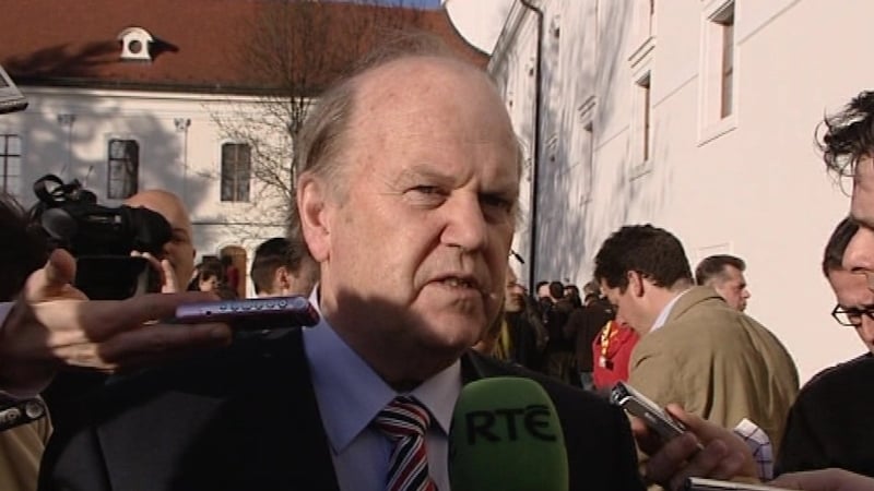 Michael Noonan - Met German Finance Minister in Budapest today