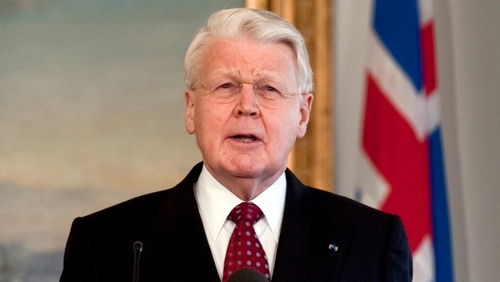 Olafur Grimsson - No need for court case over Icesave