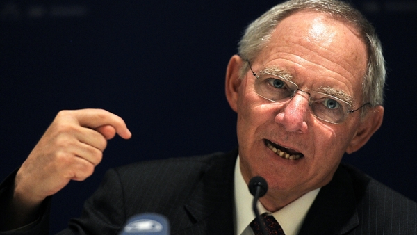 Wolfgang Schaeuble - Says aid payments had not violated German or European law