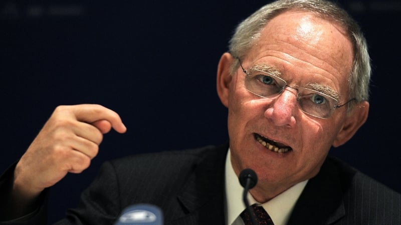 Wolfgang Schaeuble - Says aid payments had not violated German or European law