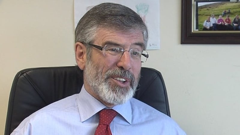 Gerry Adams - Offer to mediate in talks