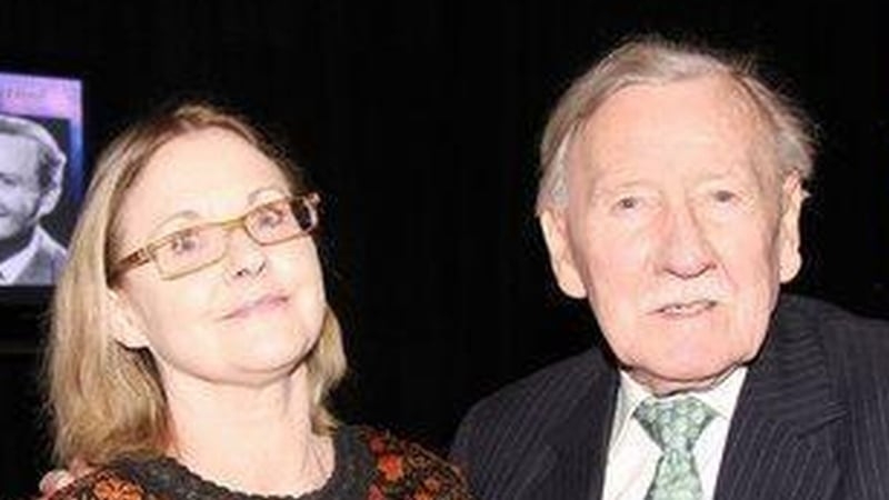 Scoular, Phillips - Angela pictured with her husband Leslie