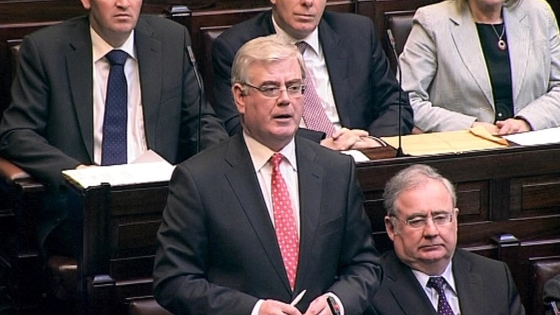 Eamon Gilmore - Mortgage arrears a matter of urgency
