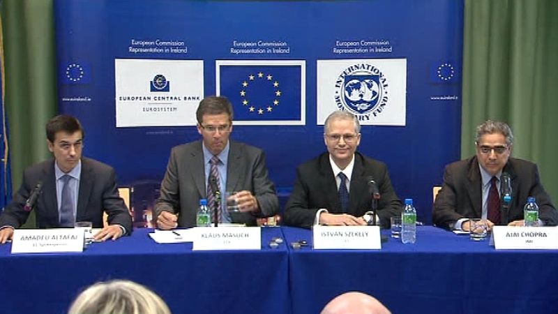 EU, ECB and IMF - relatively straighforward visit envisaged