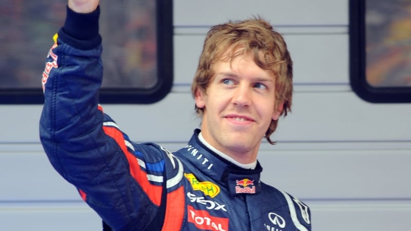 Vettel - Underlines his dominance in this year's F1 campaign by grabbing another pole position