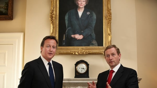 Cameron &amp; Kenny - Met for talks at Downing Street this afternoon