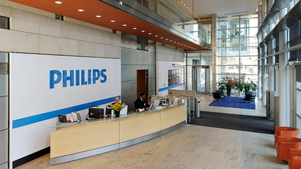 Medical equipment now accounts for 43% of Philips' sales