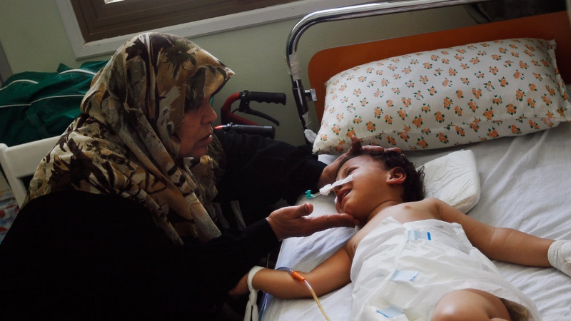 Misrata - Hundreds of children have been injured in attacks by Gaddafi's forces