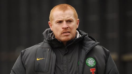 Wilson had been cleared of a pitchside assault on Neil Lennon (pictured)