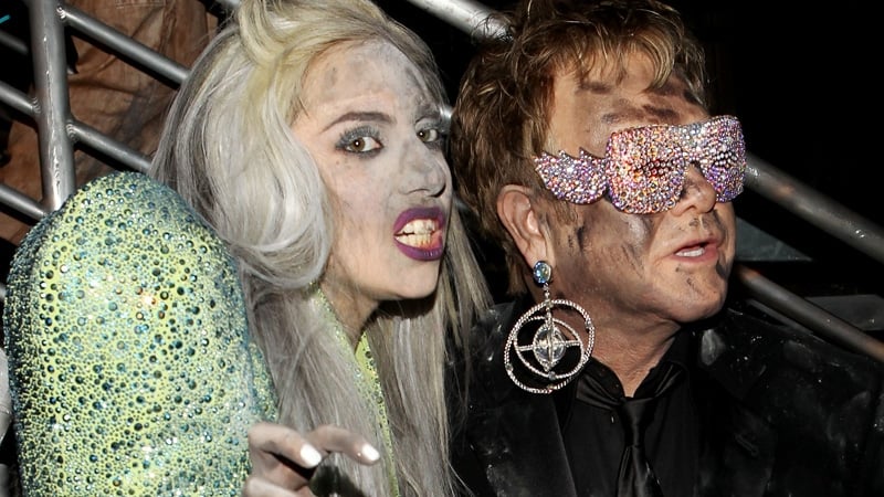 Lady GaGa &amp; Elton John - Share a close bond