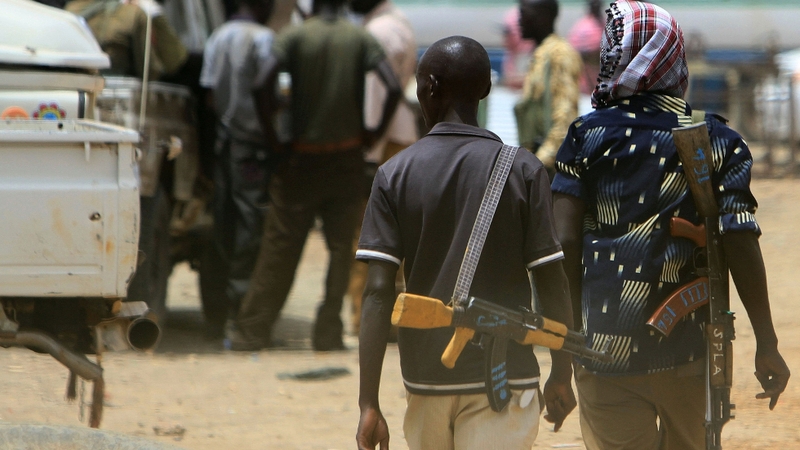 Sudanese fighters - Clash with army south of Malakal