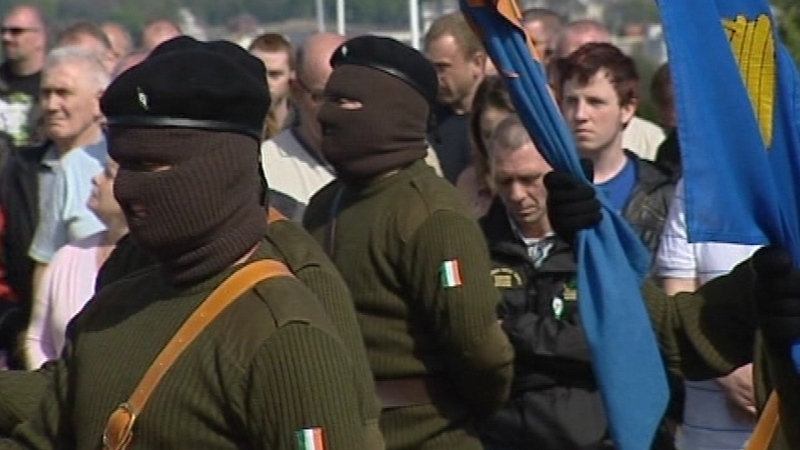 Derry - 32 County Sovereignty Movement Rally on Easter Monday