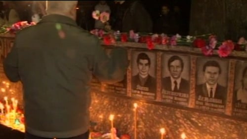 Slavutich - Early morning service held