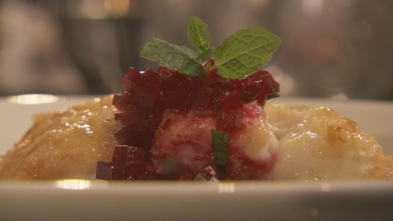 Martin Shanahan's Hake with Fennel, Beetroot and Orange