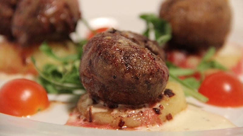 Braised Lamb's Kidneys