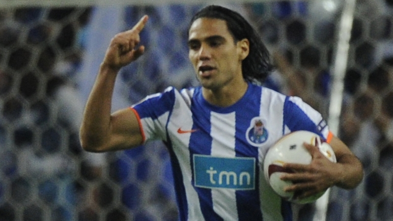 Falcao - The Porto striker's goal sees him set a new UEFA Cup goalscoring record