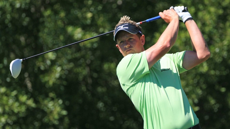 Luke Donald - Lies two shots off the lead in the Zurich Classic of New Orleans