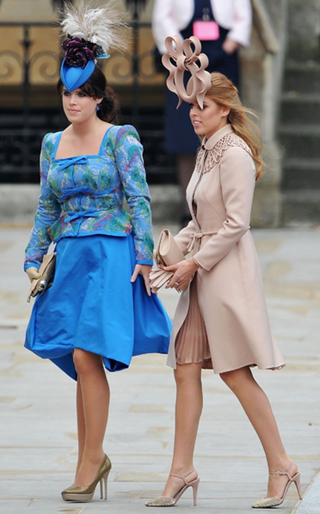 Princess Beatrice and Eugenie