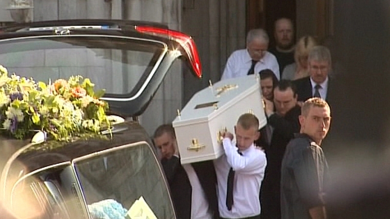 Cork - Funeral service at North Cathedral
