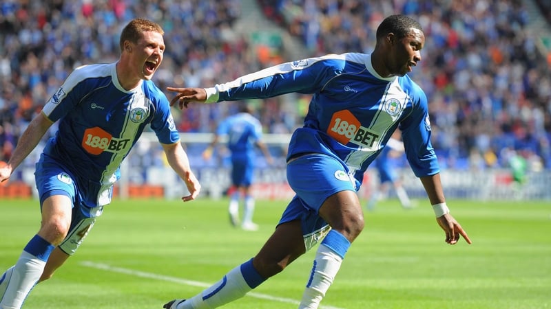 Charles N'Zogbia - Celebrates his goal with Republic of Ireland international James McCarthy