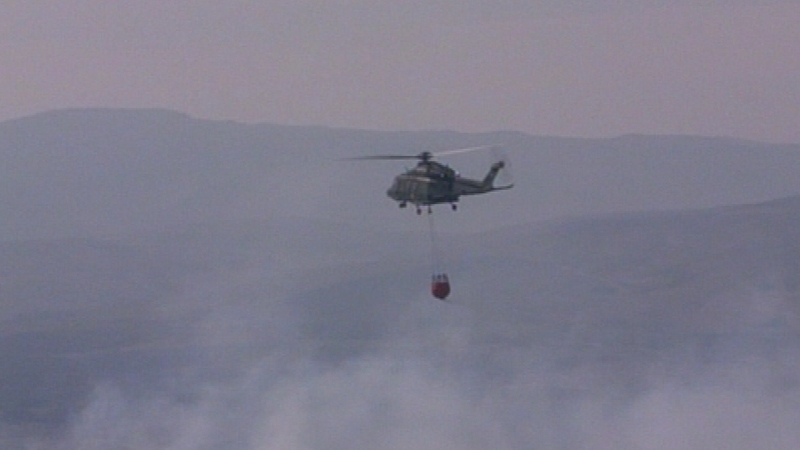 AW139 helicopters are used for tasks such as forest firefighting