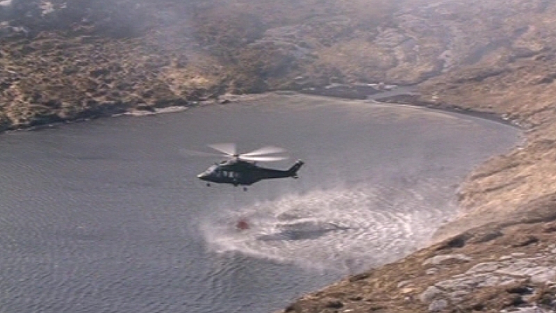 Air Corps - Tackle fires with bambi buckets