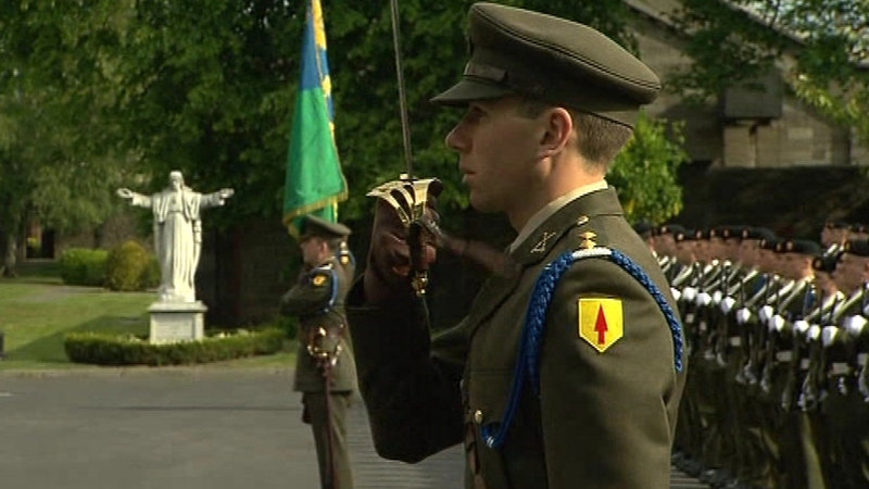 300 members of the Defences Forces took part in ceremony