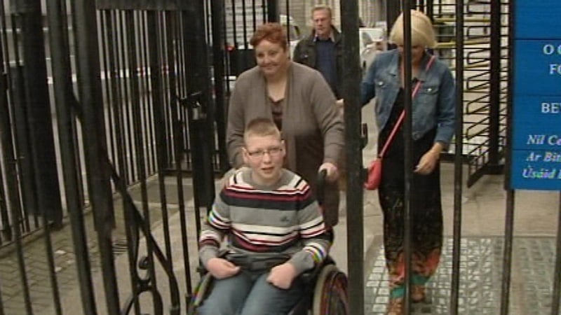 Cian Mangan - Thanked judge after the settlement was approved