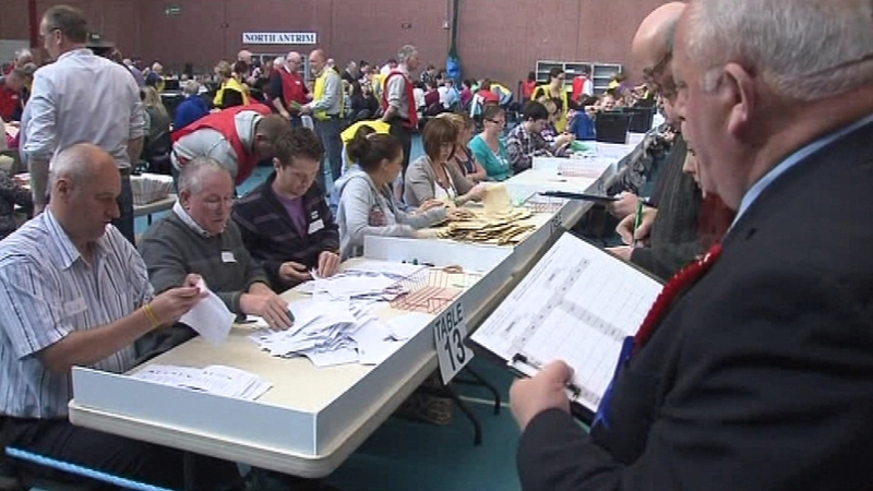 Northern Ireland - Count continuing