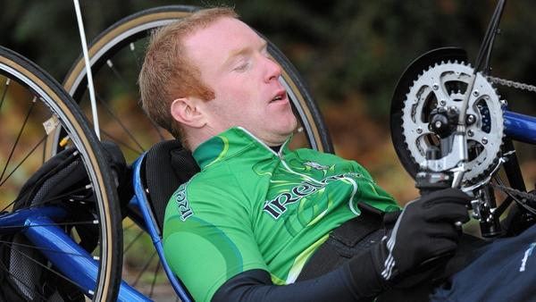 Mark Rohan won a second gold at the UCI Paracycling Road World Championships