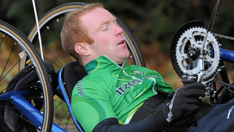 Mark Rohan won a second gold at the UCI Paracycling Road World Championships