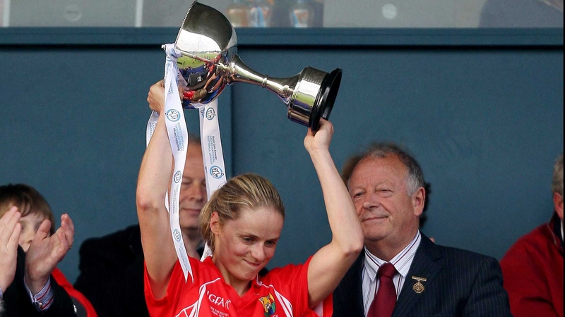 Cork's Amy O'Shea - Is named in the Bord Gáis Energy Division 1 Team of the League