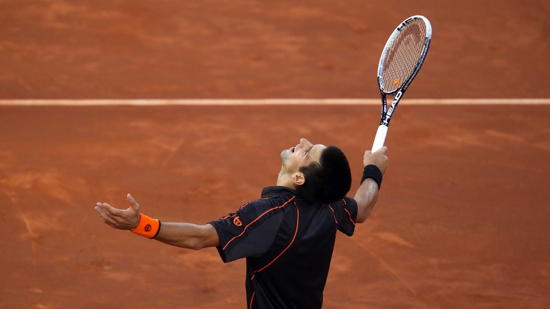 Novak Djokovic - remains unbeaten in 2011 after beating Rafa Nadal in the final of the Madrid Open