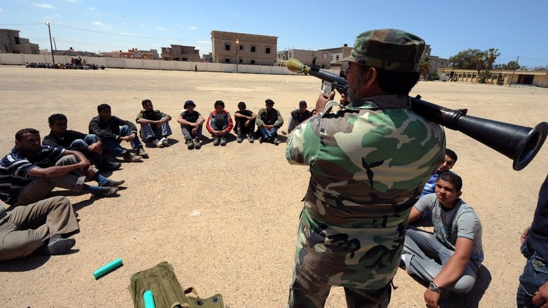 Libyan rebels - Seeking recognition from US