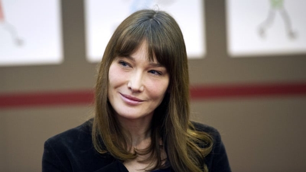 Bruni - Speculation continues about whether Carla is pregnant