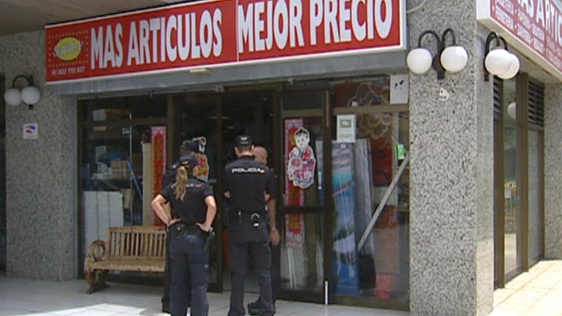 Tenerife - Murder scene