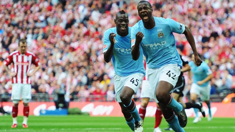 Yaya Toure - The midfielder scored the only goal of the game as Man City won the FA Cup at Wembley Stadium