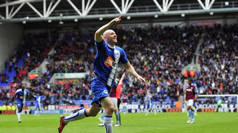 Connor Sammon - The former UCD and Derry City striker grabbed Wigan's second goal as they fought back from a two-goal defecit to win 3-2