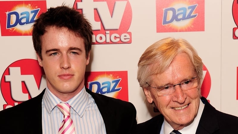 William Roache pictured here with his real-life son and on-screen grandson