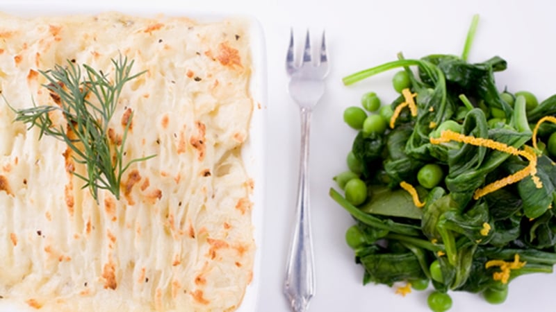 Martin Shanahan's Students' Fish Pie with Potato Topping (Gluten Free)