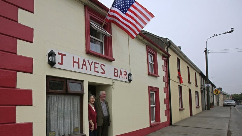 Moneygall - Village awaits US President's arrival