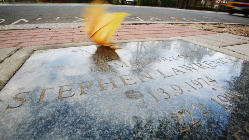 London - Stephen Lawrence stabbed to death at a bus stop