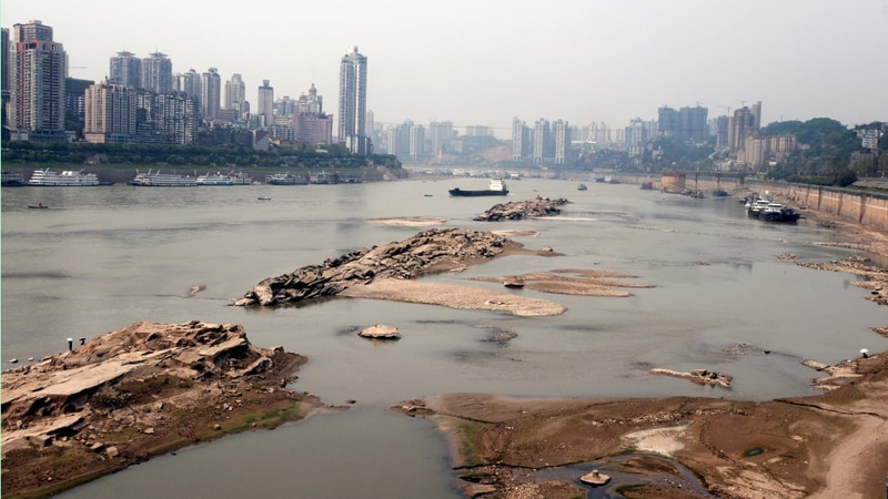 China - drought continues to drain output of hydroelectricity
