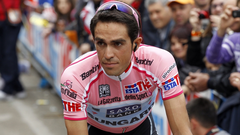 Alberto Contador - Continues to lead the Giro d'Italia