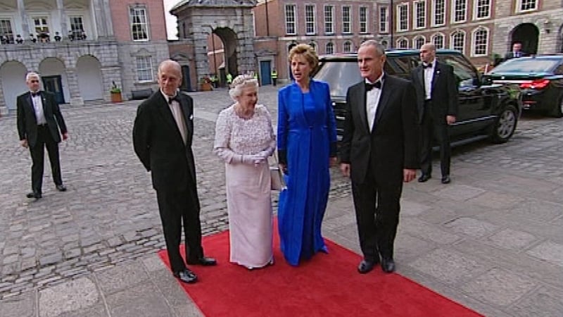 Dublin - State Dinner in honour of Queen Elizabeth
