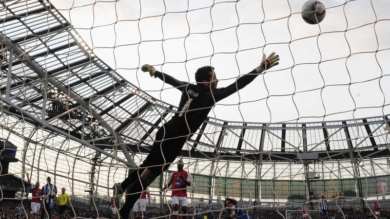 Falcao's goal was enough to win the Europa League final