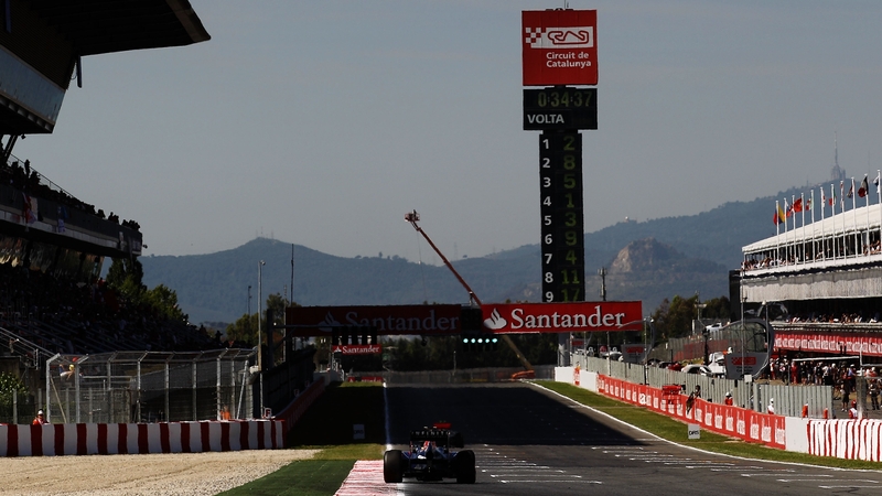 Circuit de Catalunya - Mark Webber sets the early pace