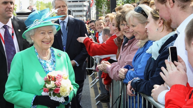 Queen Elizabeth received a warm welcome in Cork