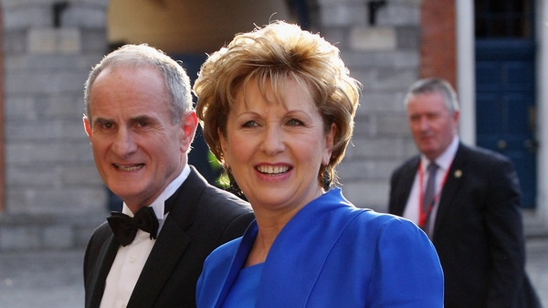 Martin McAleese - Will continue to support President in her duties