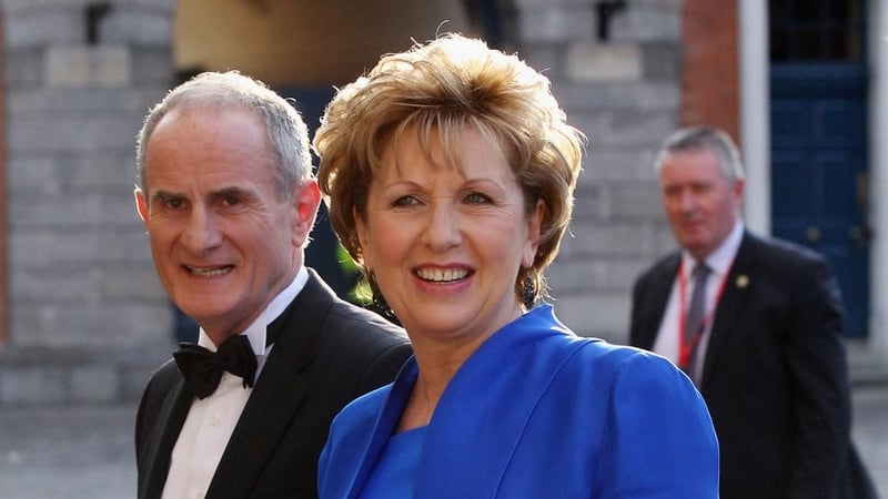 Martin McAleese - Will continue to support President in her duties